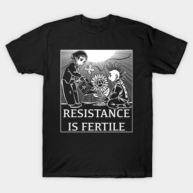 Resistance is Fertile T-Shirt by Wild Witch Workshop